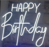 happy Birthday نئون پلکسی ژله ای