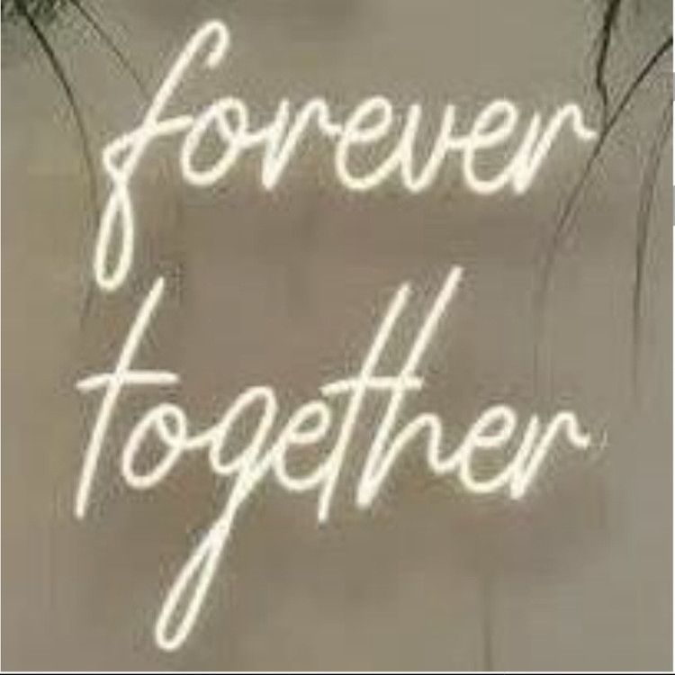 تابلو نئونی Forever together