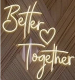 تابلو نئونی Better Together