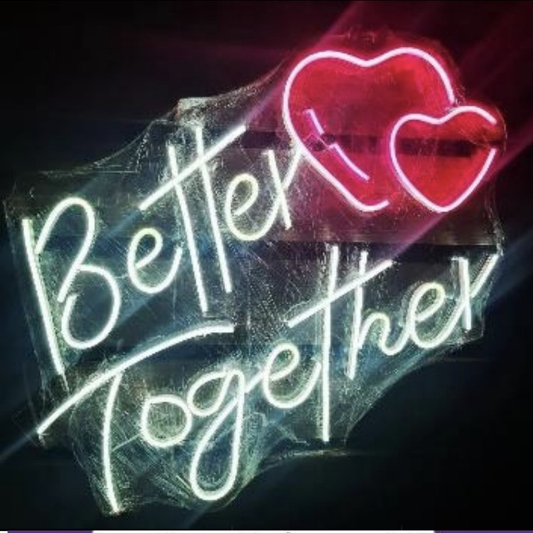 تابلو نئونی Better Together