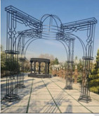 طاق کسری خرچنگی پایه کتیبهای (سرستون کامل)