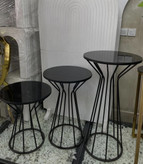 میز چتری کمر باریک (رنگ کوره ای)