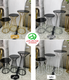میز چتری کمر باریک (رنگ کوره ای)